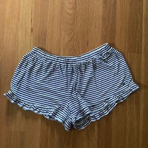 striped vodi shorts